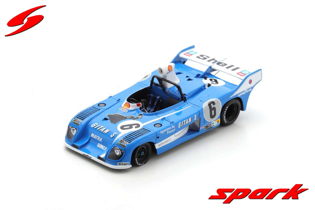Spark : Matra MS 680 │ No.6 24H Le Mans 1974 J-P. Beltoise - J-P ...